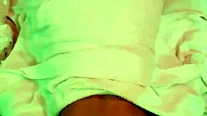 He casually bent over the ebony transsexual for intense anal pounding while she moaned in ecstasy