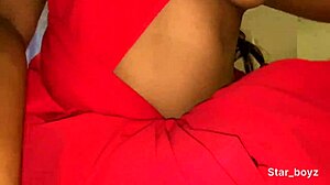 I fucked hot red saree college girl hard in viral video