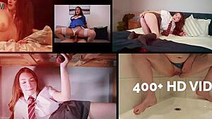 18-Year-Old Student Screams, Suck This Big Cock!