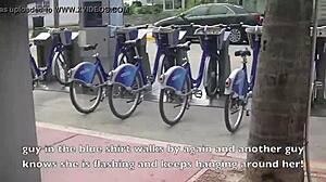 Helena Price Flashes Pussy In Public