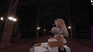 i'm the hot blonde getting this huge cock, big tits and ass involved