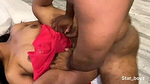 I fucked hot red saree college girl hard in viral video