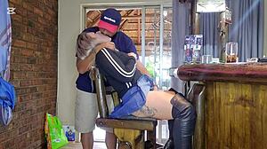 Close Up Pussy Fucking And Squirting After Creampie. Intense Amateur Homemade Scene.