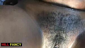 black ebony fuck friend with toys and small tits 😘