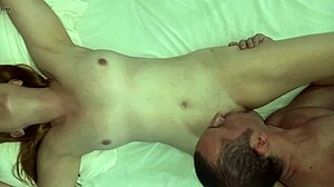 Intense Muff Diving Makes White Girl Cum in Mouth