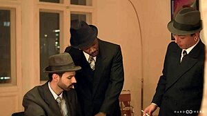 I watched this blonde get double penetrated with monster cocks