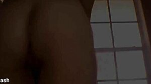 Blonde Cutie Shows Exercise Ball Routine Before Intimate Encounter