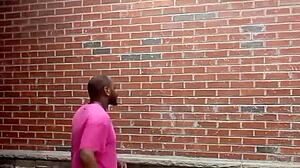 Teasing dancer rips clothes in private striptease