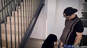 Extreme Hardcore Upside Down Facefuck with Throatpie - Sasha Pearl