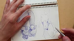 Latina doggy-style foot fetish