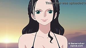 Nico Robin One Piece Hentai Collection Features Nude Cartoon Sex Scenes
