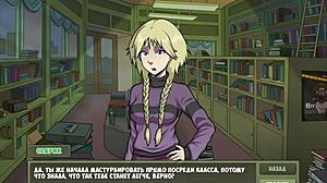 Slutty Asian Redhead Coed Blows Outdoors