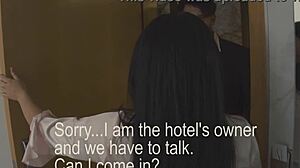 hotel manager fucks hot flashing influencer