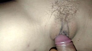 pretty amateur's tight shaved pussy licked and creampied 😋