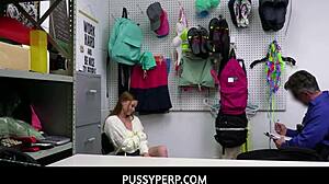 Pussyperp - Hot Tiny 18+ Virgin Teen 18+ Shoplifter Strip Searched by Officer