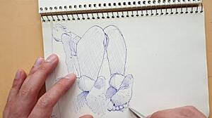 Latina doggy-style foot fetish