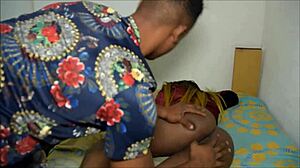 Dominant bitch fucks hard and plays with butt!