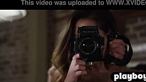 Natural Babe Rips Clothes Off In Striptease, Posing Naked With Big Tits And Ass