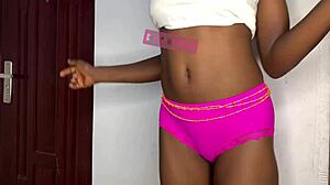 Seductivedemon wetpussynaija bends over for big black cock doggystyle quickie fuck.