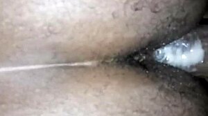Cash out queen feels thrill with strong dick in doggystyle creampie.