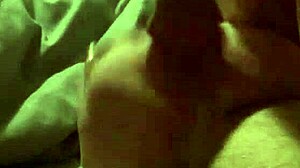 wife gives blowjob and handjob to monster cock