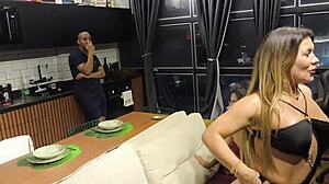 Bruna Ferraz In See-Through Lingerie Assfucking!