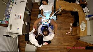 tampa university student jackie banes spreads for humiliating entrance physical