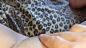 Stepsister reads by fan while i jerk off big clit