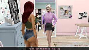 does your stepsister dominate you in lesbian sex wrestling?