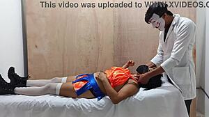 my diagnosis says i need more dick, so this submissive canadian babe gets her clothes ripped in a dirty massage roleplay.