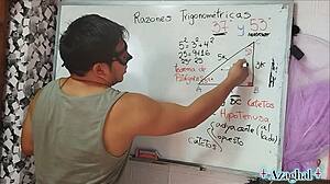 Watch This Nerdy Asian Student Seduce Teacher In Bedroom For Wild Threesome!