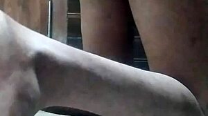 First time sex with girlfriend involves fucking, handjob, and masturbation on monster cock!