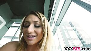 Cute Stepsister Chloe Lane Gets Nailed With Monster Cock