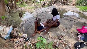 oh man, streams of joy getting dicked outdoor with big ass worship 😍