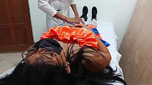 my diagnosis says i need more dick, so this submissive canadian babe gets her clothes ripped in a dirty massage roleplay.