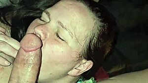 Milf Engages In Oral Session With Tit Play