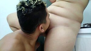 Tasting my stepsister's huge, provocative tits and cumming on them?