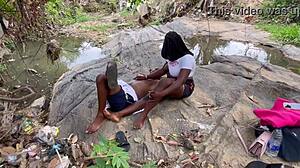 oh man, streams of joy getting dicked outdoor with big ass worship 😍