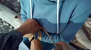 Sofi Bond Reading Book Against The Sea POV