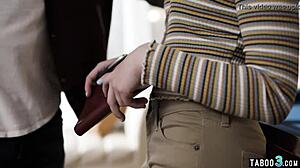 perv takes advantage of timid teen reporter aften opal