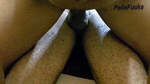 Security guard fucks two wet pussies.