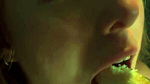 jantar de aniversário terminou com sexo apaixonado