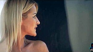 Blonde Housewife Milf Fucks Gardener in Garden