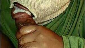 Super Sloppy Deep Throat Blowjob From Masked Girl