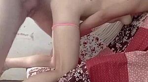 homemade fucks with my colombian neighbor in doggystyle and creampie