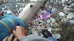 Sofi Bond Reading Book Against The Sea POV