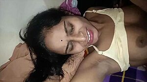 Indian beauty screams during double penetration before marriage