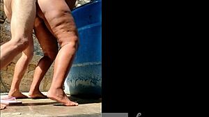 me salio caro tatuarme en el patio, termine con el culo lleno de semen