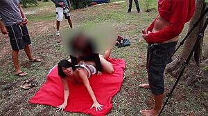 shooting stopped tied up gagged ass destroyed and fully creampied 😩