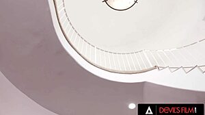 Maya Farrell and Braylin Bailey swap cum after big dick fuck